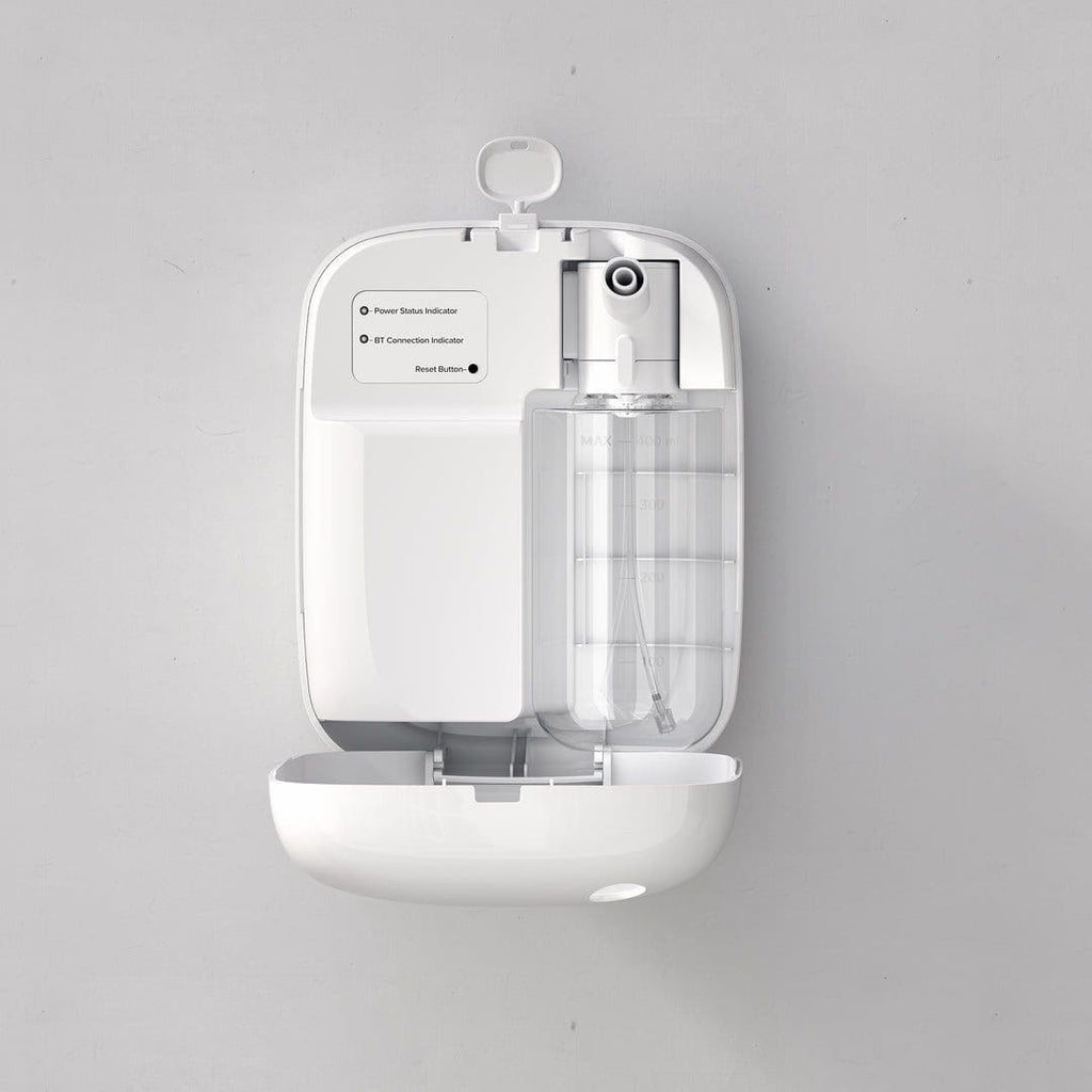 Wall mounted aroma diffuser installed in home or office space for continuous fragrance